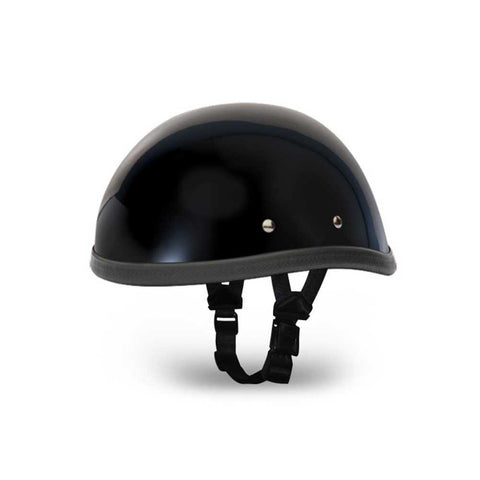 Daytona Eagle Basic/Custom Novelty Cruiser Motorcycle Helmet - Hi-Gloss Black / Medium NOT D.O.T.APPROVED - HolmansHelmets